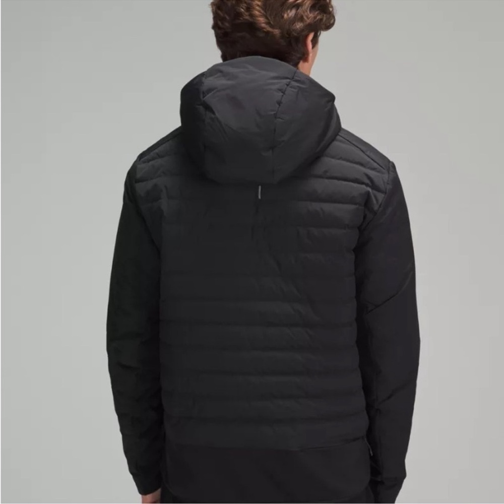 Lululemon Down for It All Black Hoodie Jacket- Extra Large - Picture 4 of 15